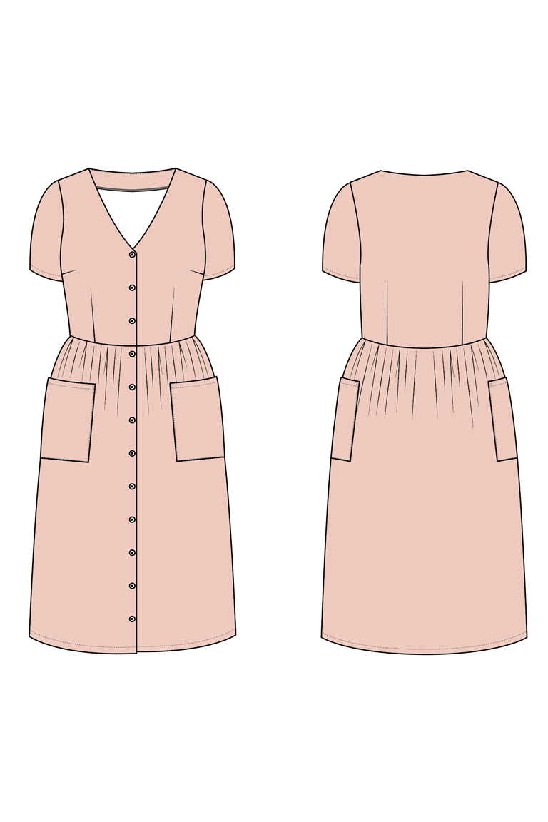 Killian Button Up Dress