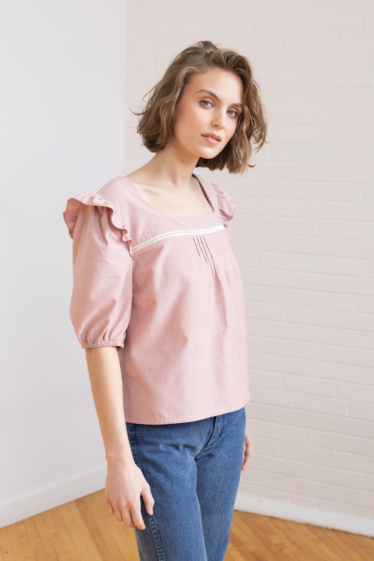 Bloom Bonus Sleeve Ruffle