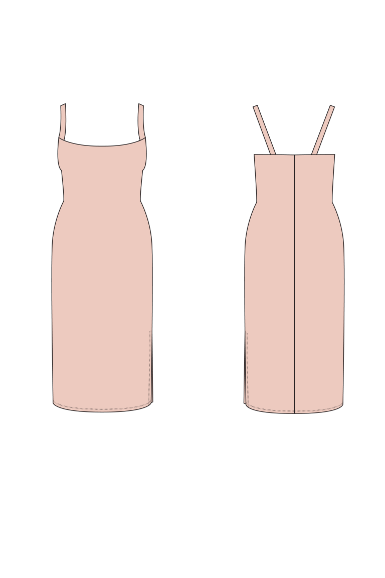 Citron Knit Bodycon Dress