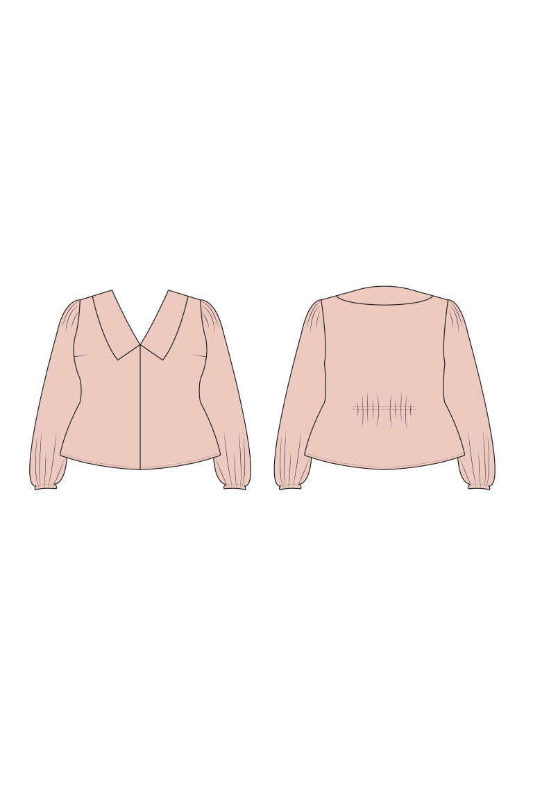 Cosmo Collared Blouse