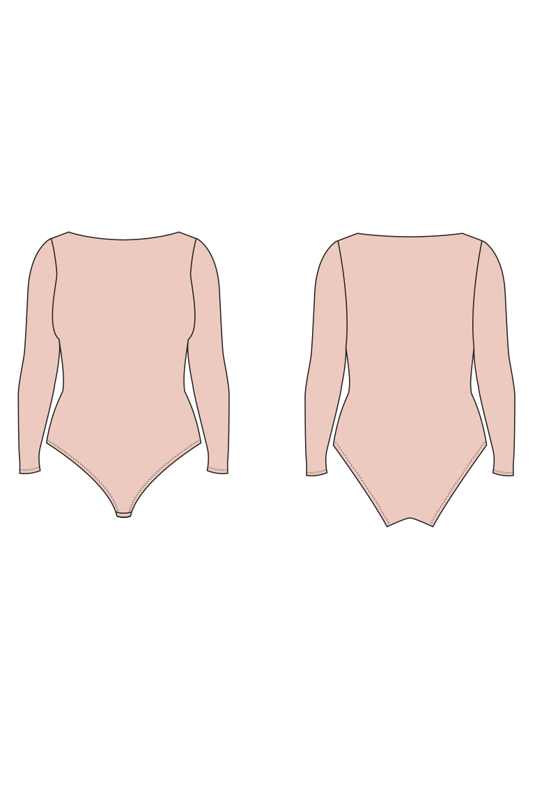 Ione Boat Neck Bodysuit