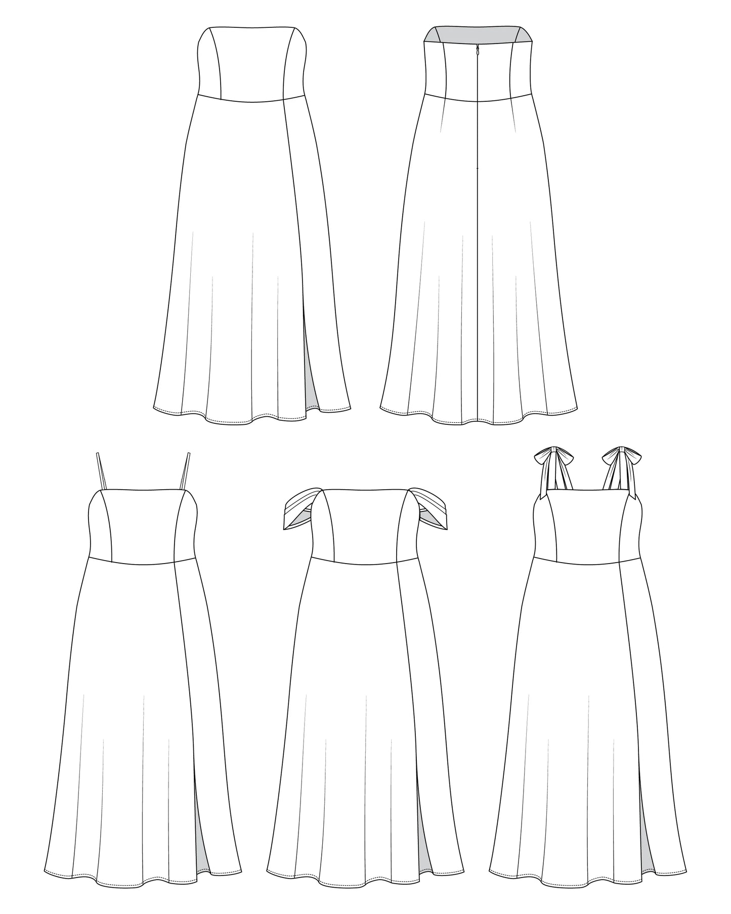 Ellington Strapless Dress