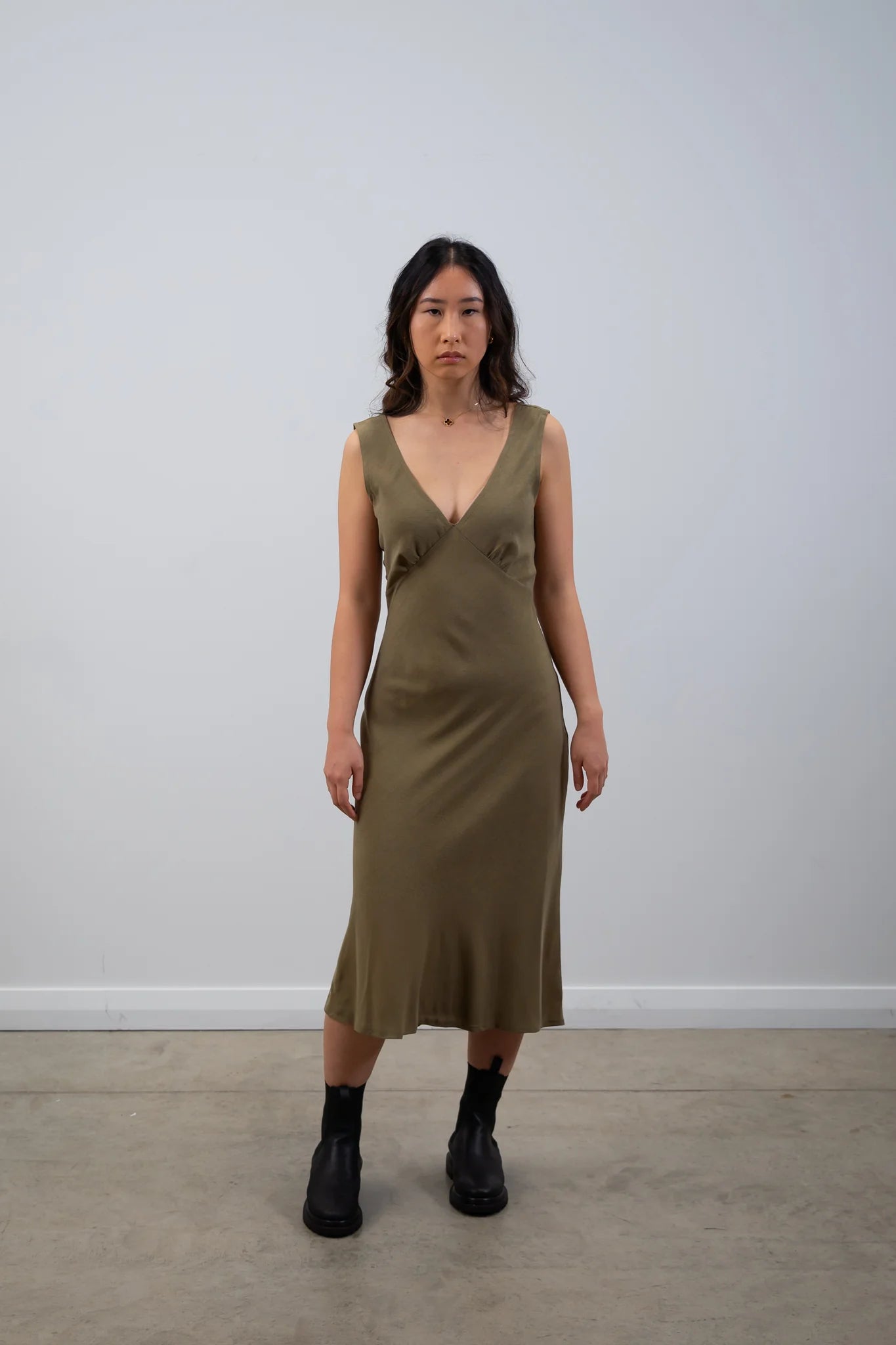 Gibbons Slip Dress Brooklyn Motif Printing Gibbons Slip Dress Brooklyn Motif Printing