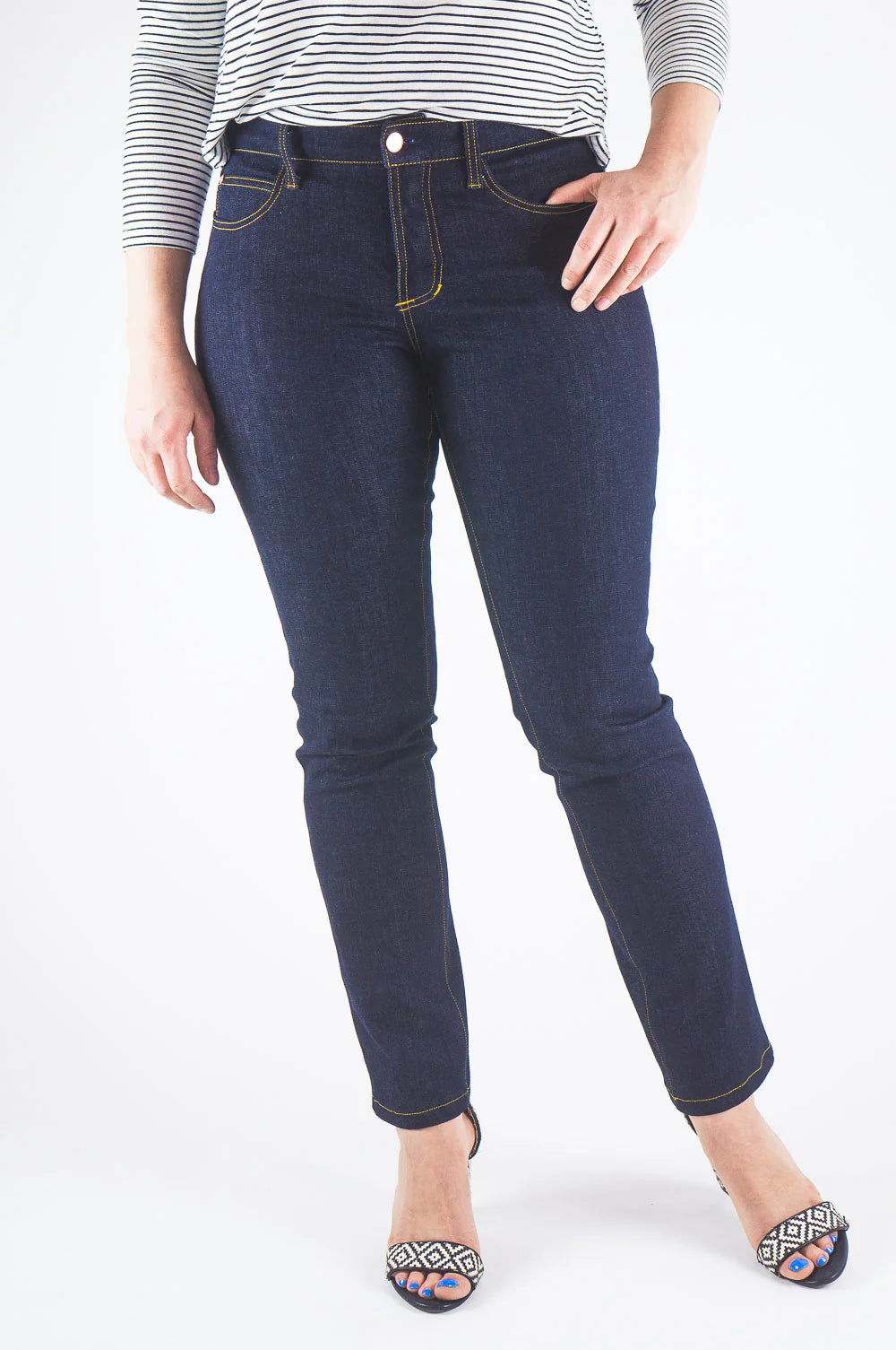 Mid-Rise Ginger Jeans