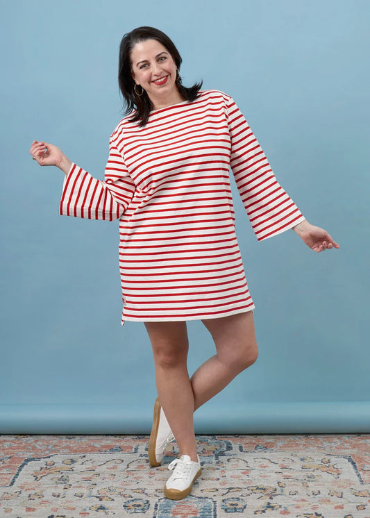 Marine Knit Top & Dress