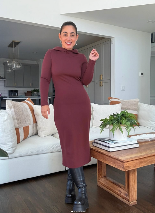 Sew It Academy's Hooded Dress