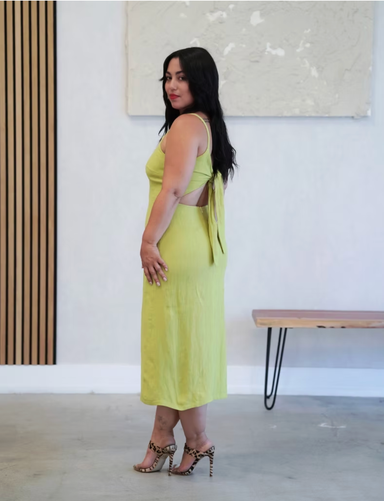 Sew It Academy's Tie Back Dress