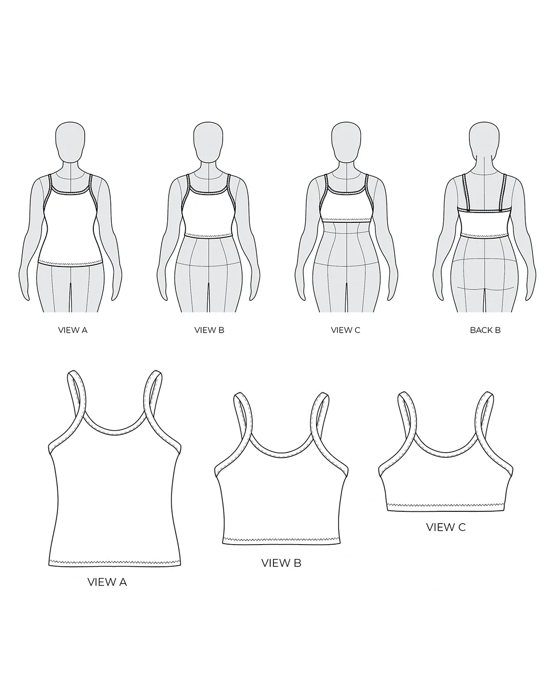 tech line sketch of slocan tank