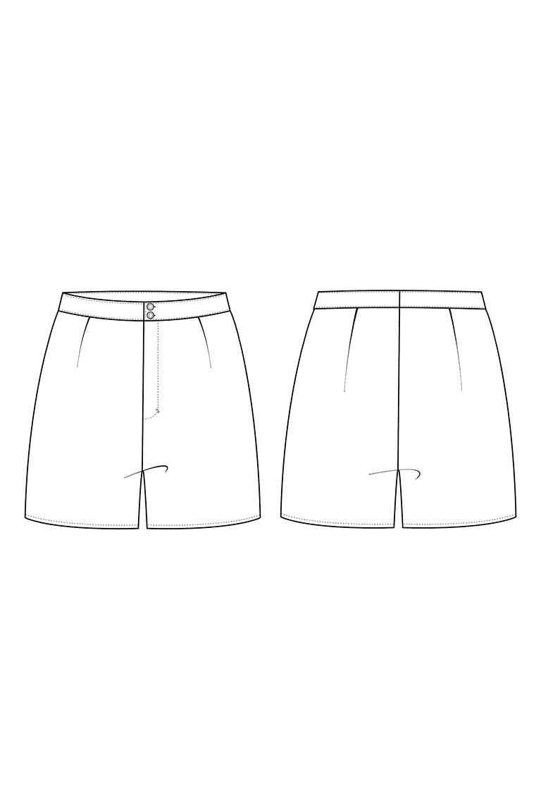 Weston High Waist Shorts