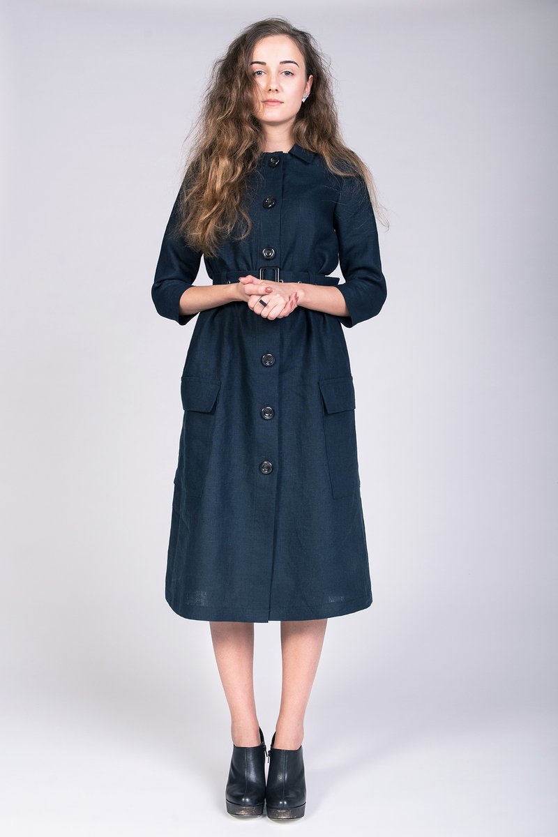 Lempi Button Down Dress