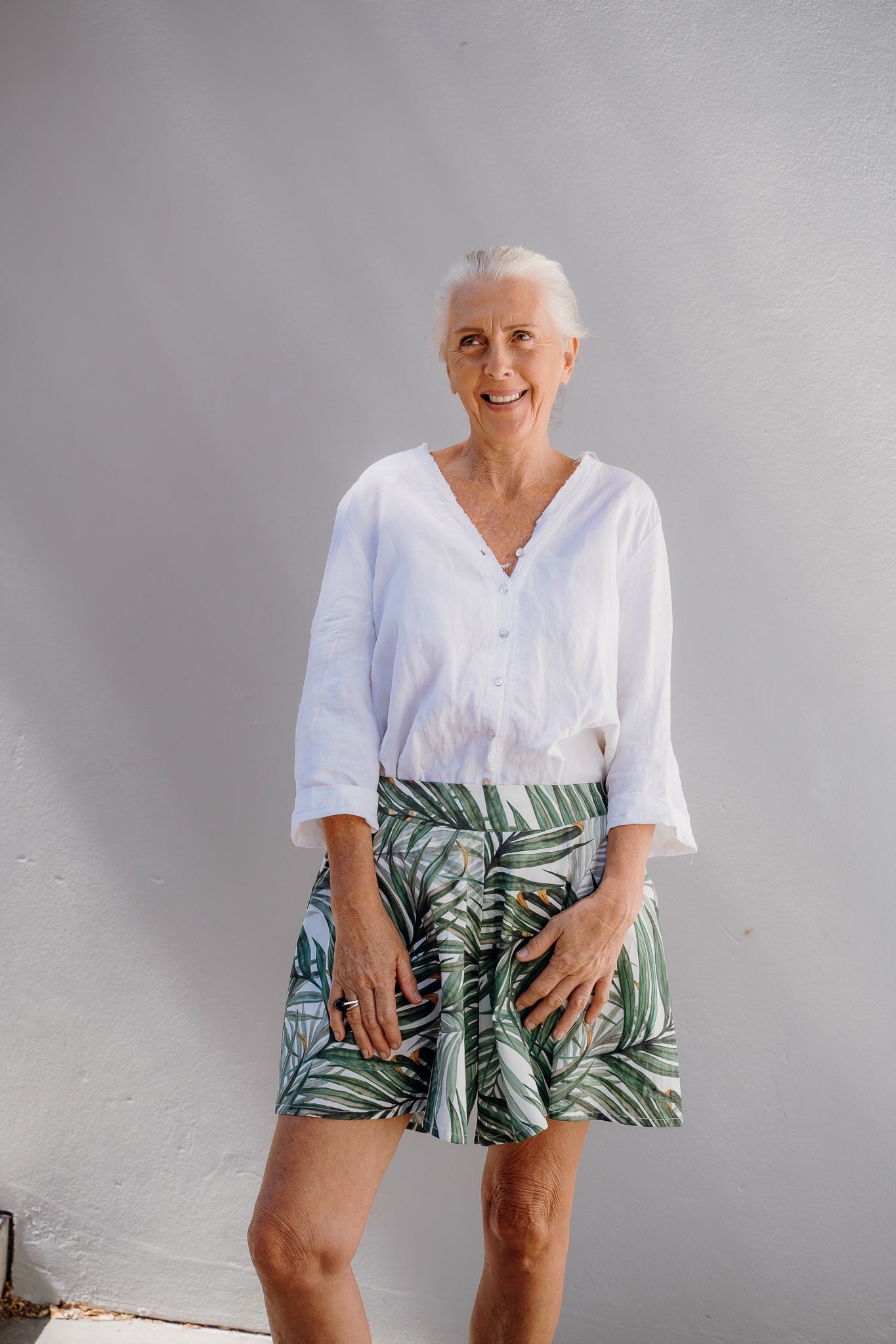 Make with Mandi Peppermint Skye Shorts