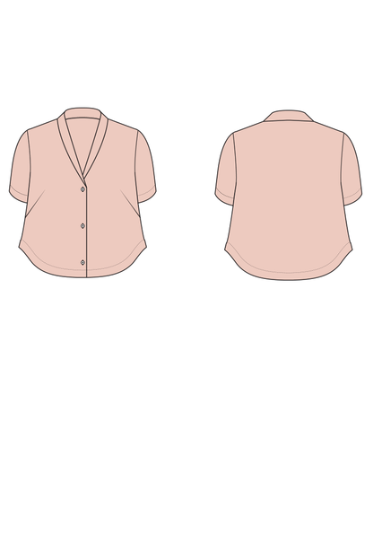 Eden Shawl Collar Shirt