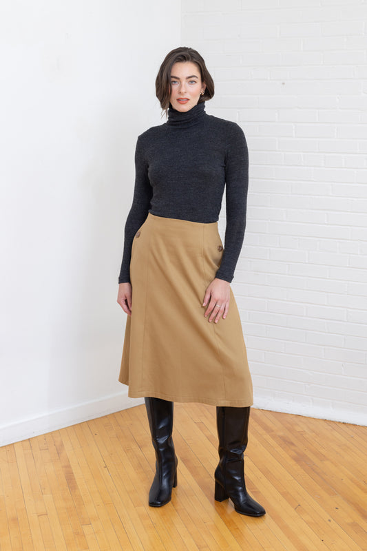 Orla Lined Midi Skirt