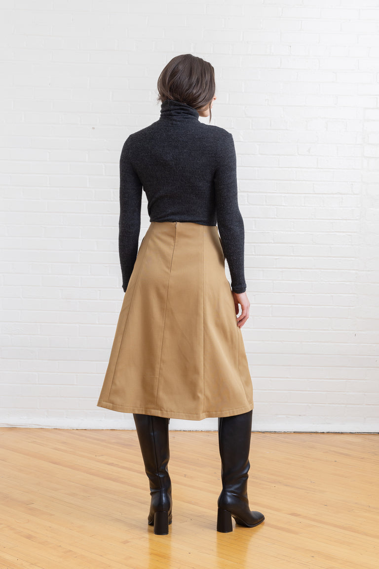Orla Lined Midi Skirt