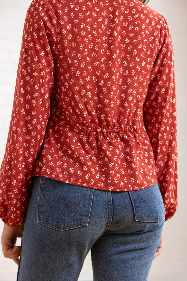 Cosmo Collared Blouse