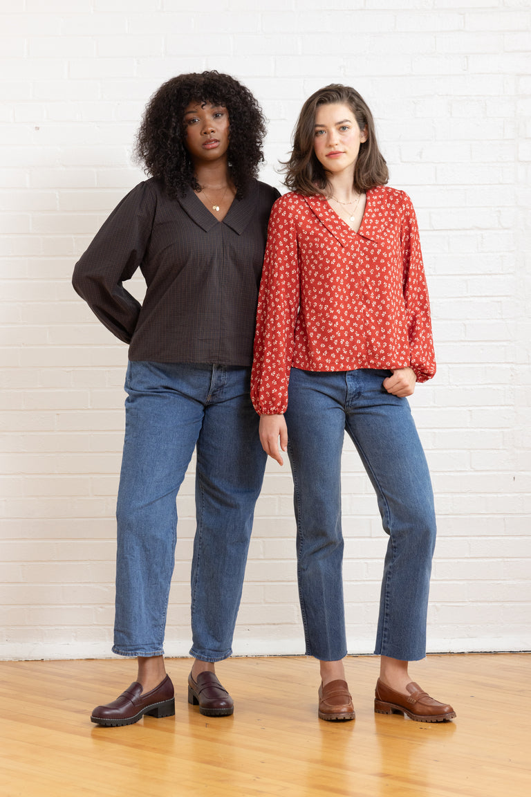 Cosmo Collared Blouse
