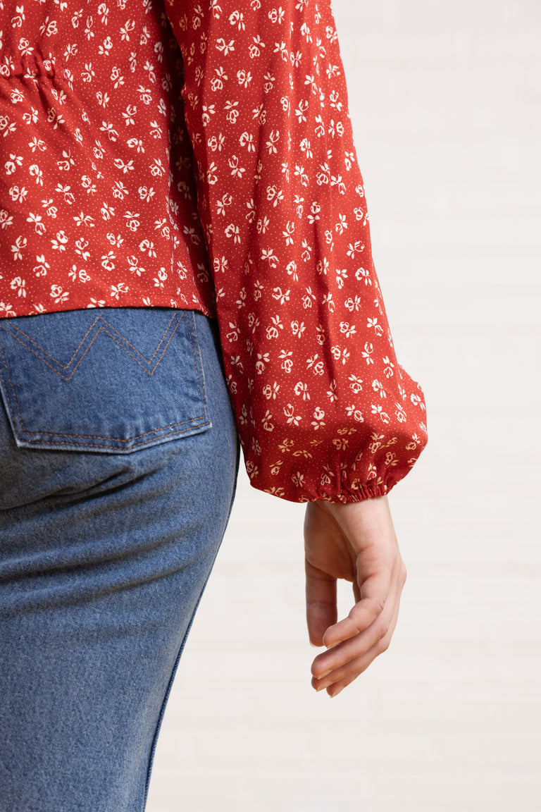 Cosmo Collared Blouse