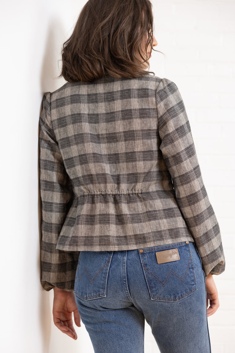 Cosmo Tie-front Blouse