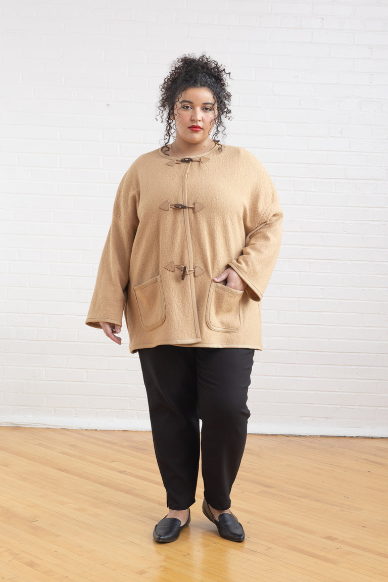 Ivy Unlined Scarf Jacket