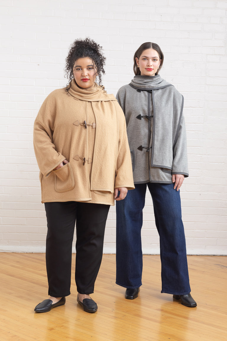 Ivy Unlined Scarf Jacket