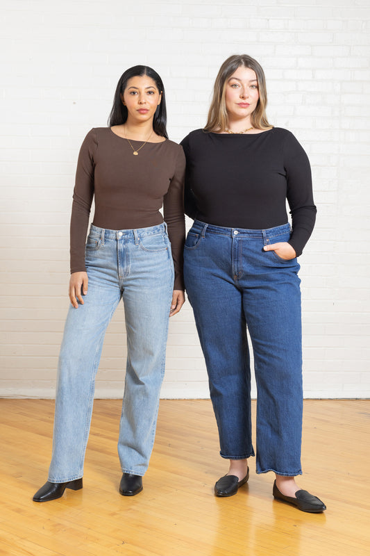 Ione Boat Neck Bodysuit