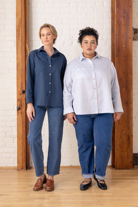 Grove Oversized Button-Up Shirt