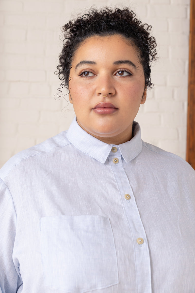 Grove Oversized Button-Up Shirt