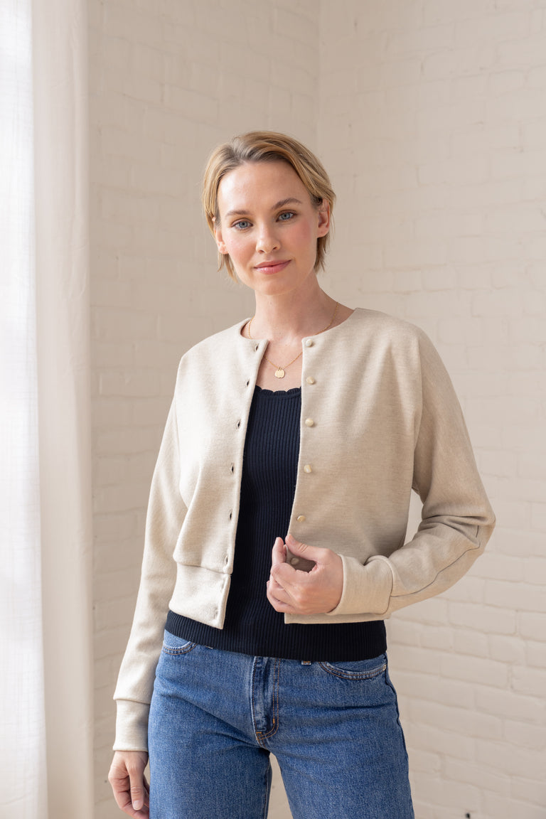 Opal Blouson Cardigan