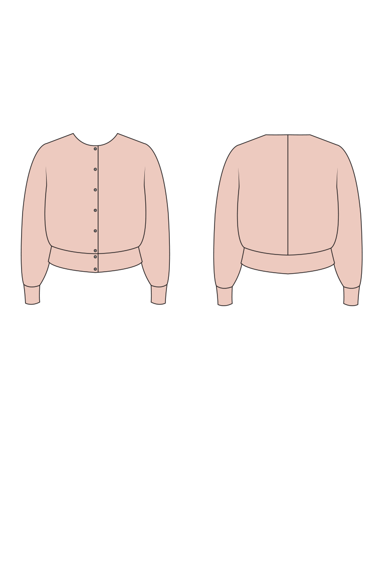 Opal Blouson Cardigan