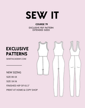 Load image into Gallery viewer, Sew It Academy&#39;s Bodysuit
