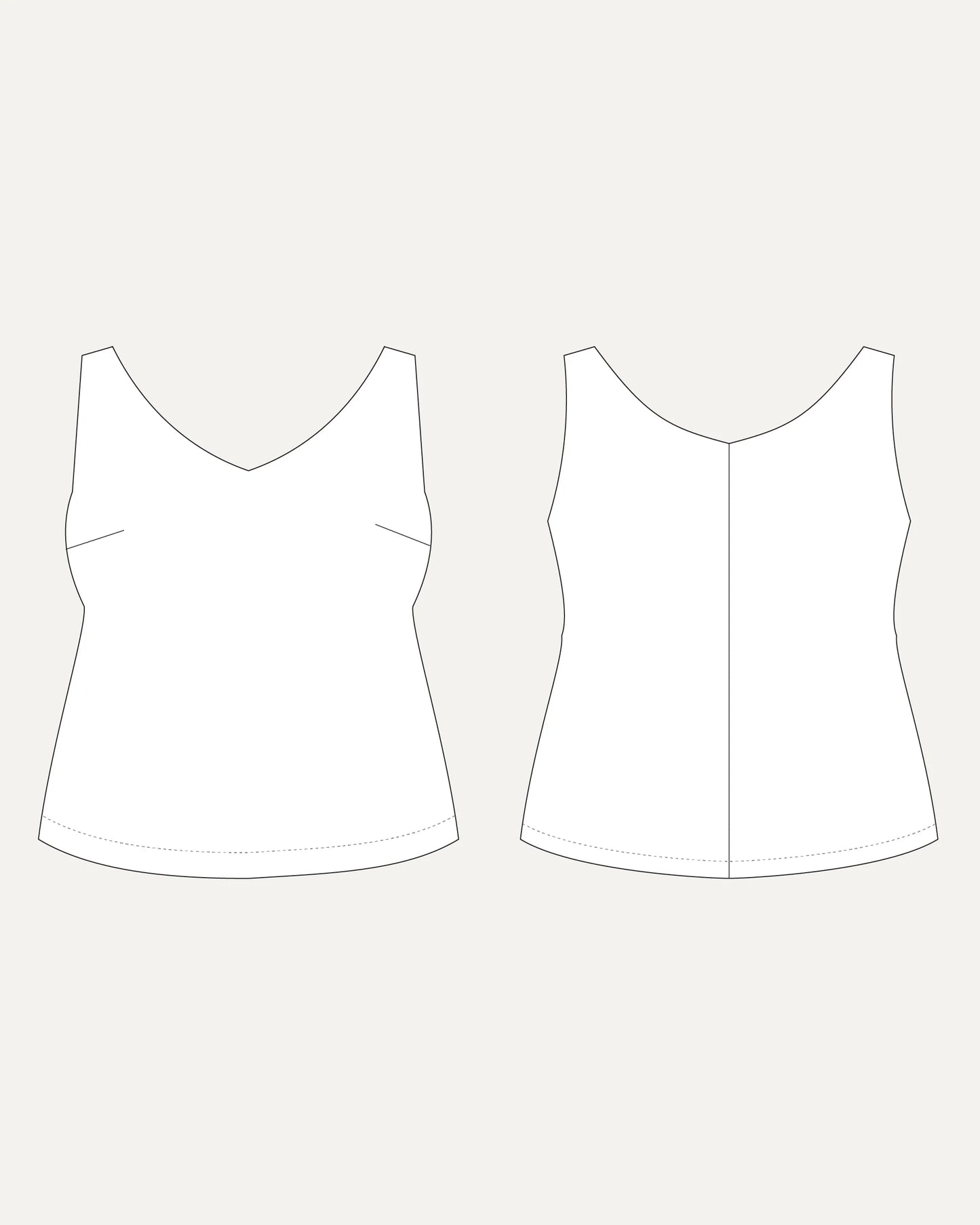 Kersoe Sleeveless Top