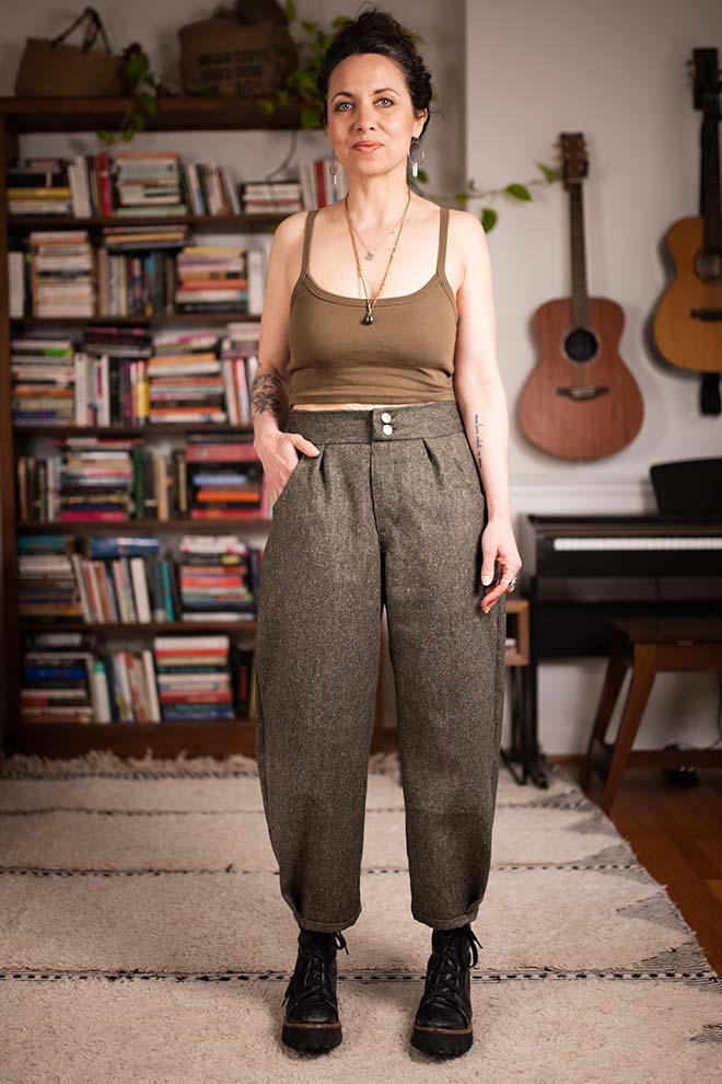 Chanterelle Pants Zipper Fly Extension