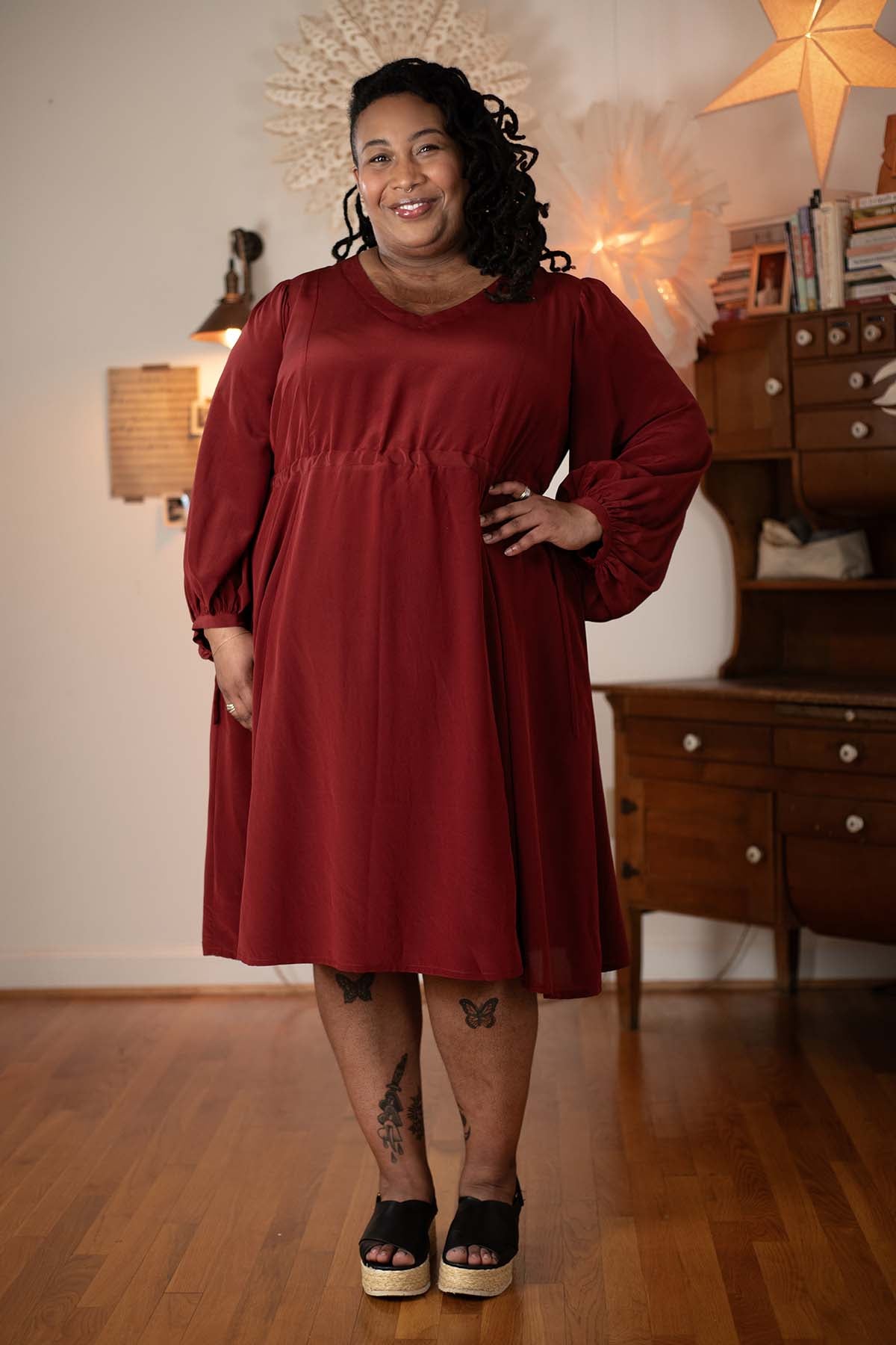 Ember Dress – Brooklyn Motif Printing