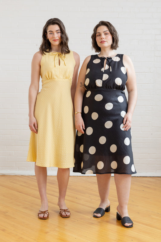 Freesia Empire Waist Bias Dress