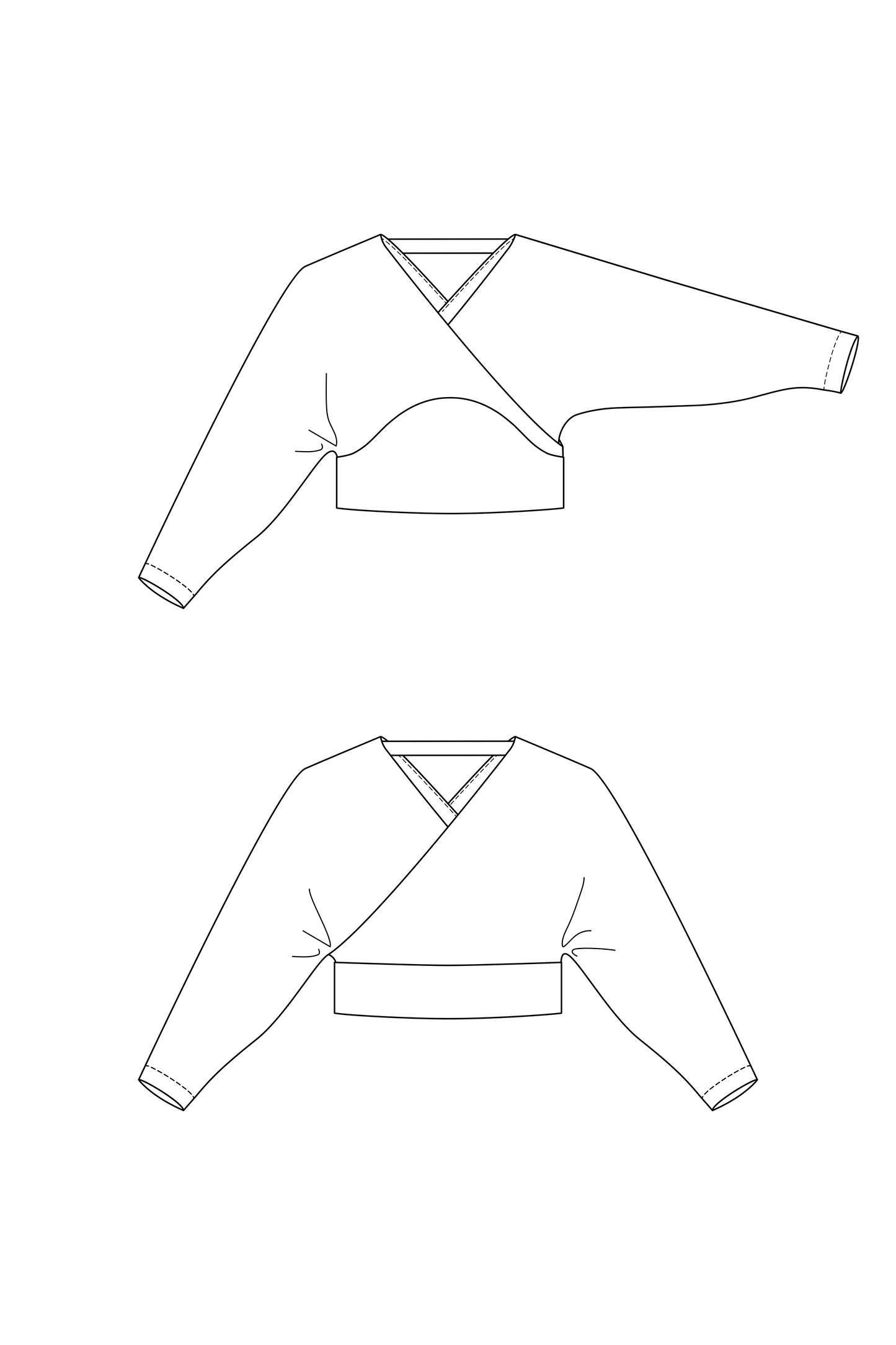 Kajo Batwing Wrap Sweater & Dress