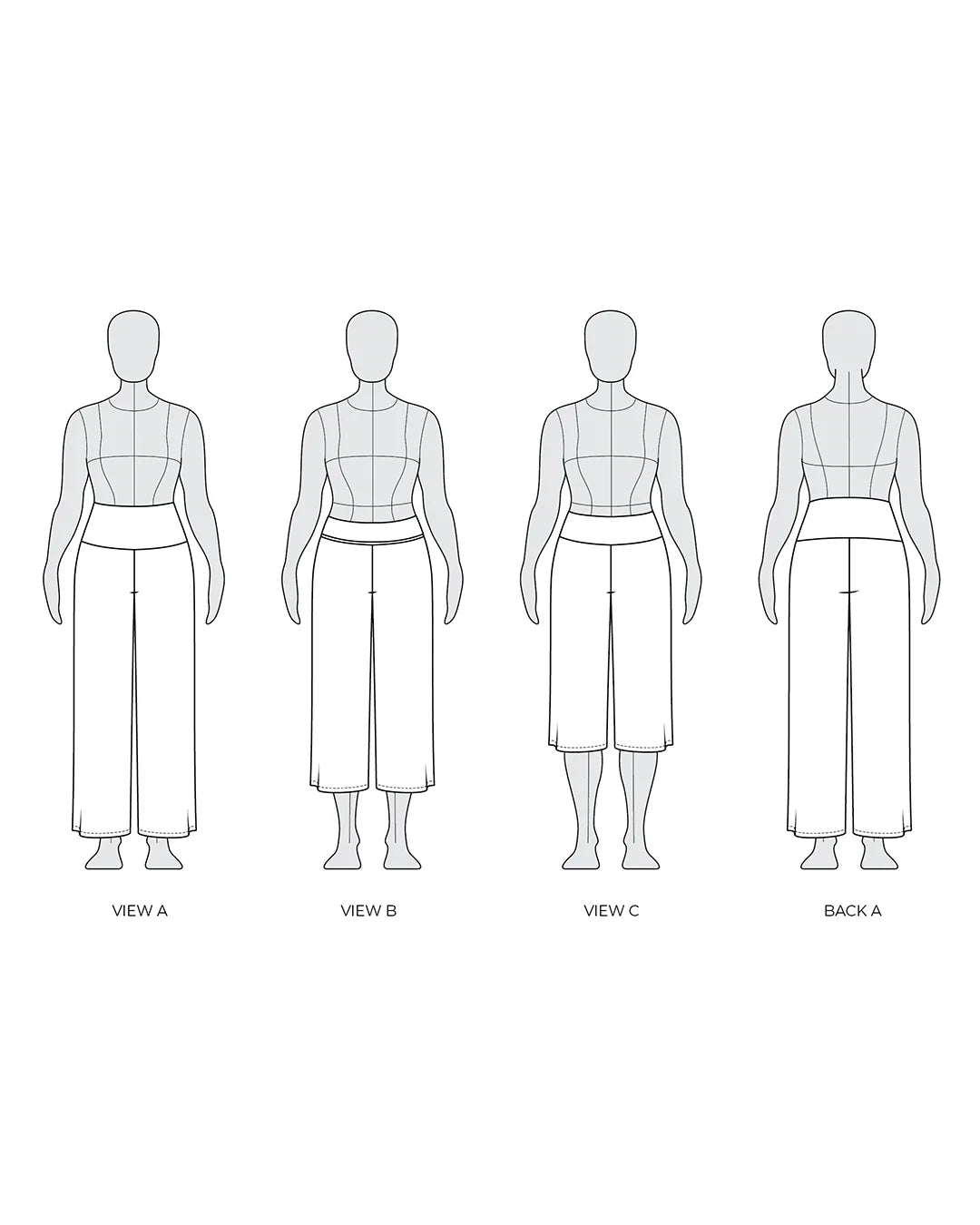 tech line sketch of nelson leggings