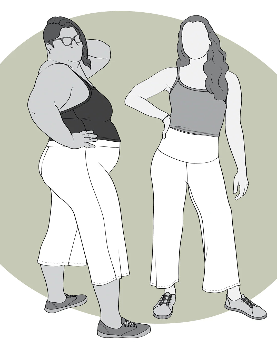illustration of nelson leggings