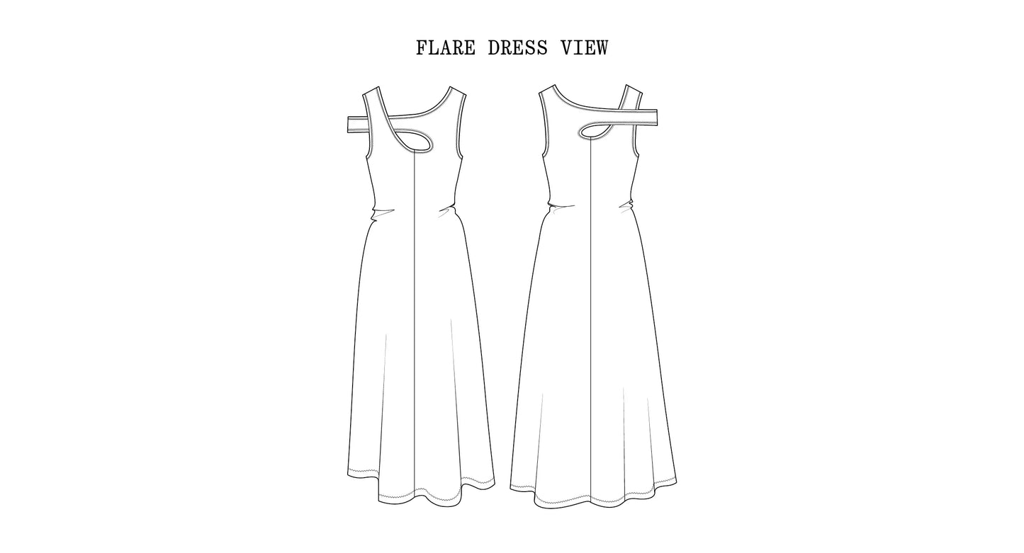 Nice Tri Tank - Flare Dress Expansion