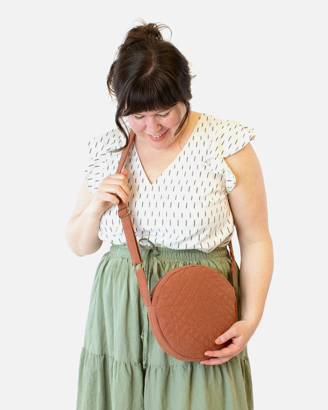picture of quilted handbag