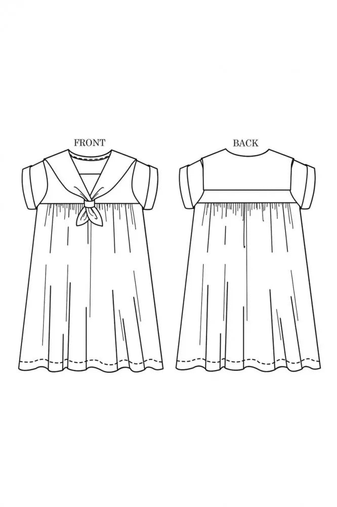 Skipper Little Girl Dress