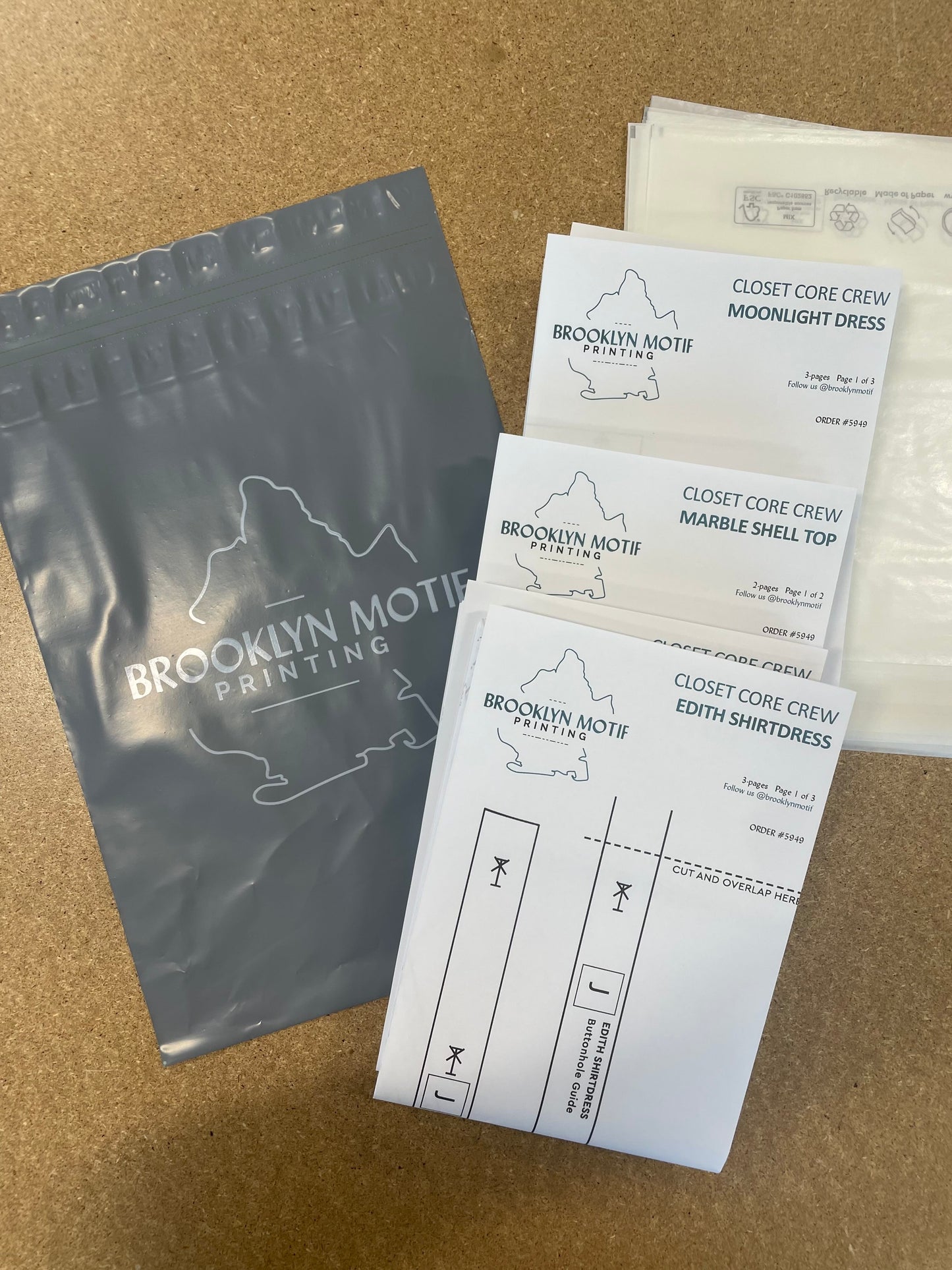 Pattern Printing by Number of Pages