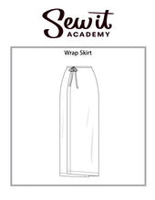 Load image into Gallery viewer, Sew It Academy&#39;s Wrap Skirt
