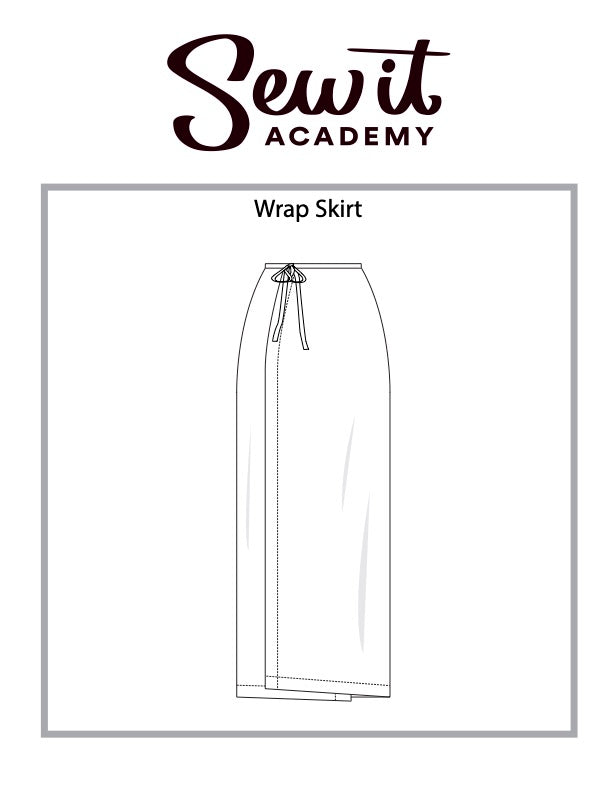 Sew It Academy's Wrap Skirt