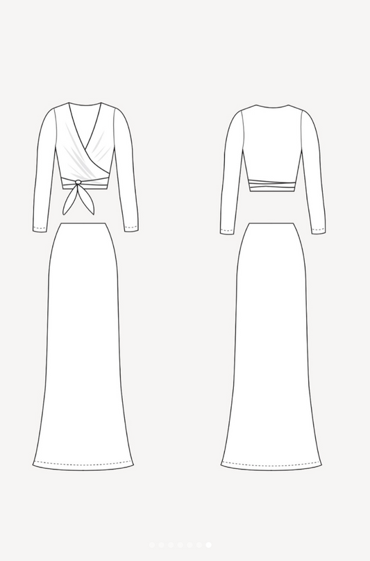Sew It Academy's Wrap Top & Skirt