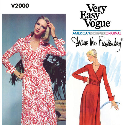 DVF V2000 Wrap Dress