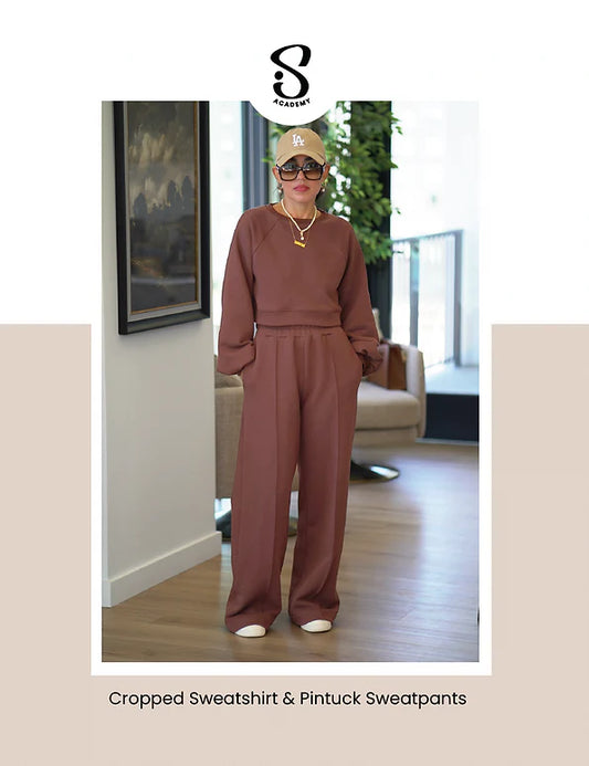 Sew It Academy's Pintuck Sweatpants