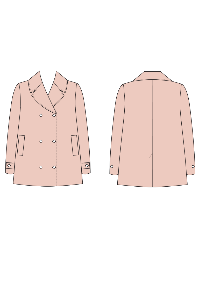 Maple Classic Peacoat