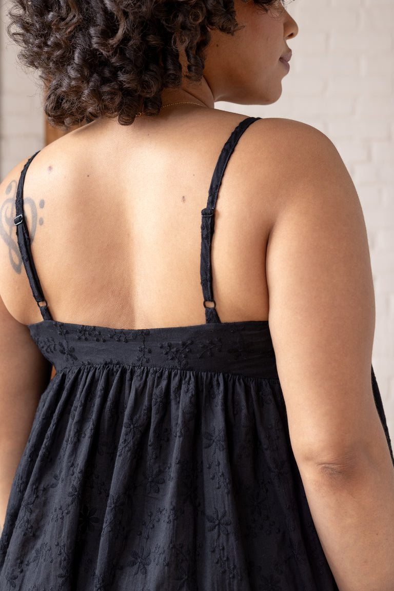 Marigold Gathered Tank Dress