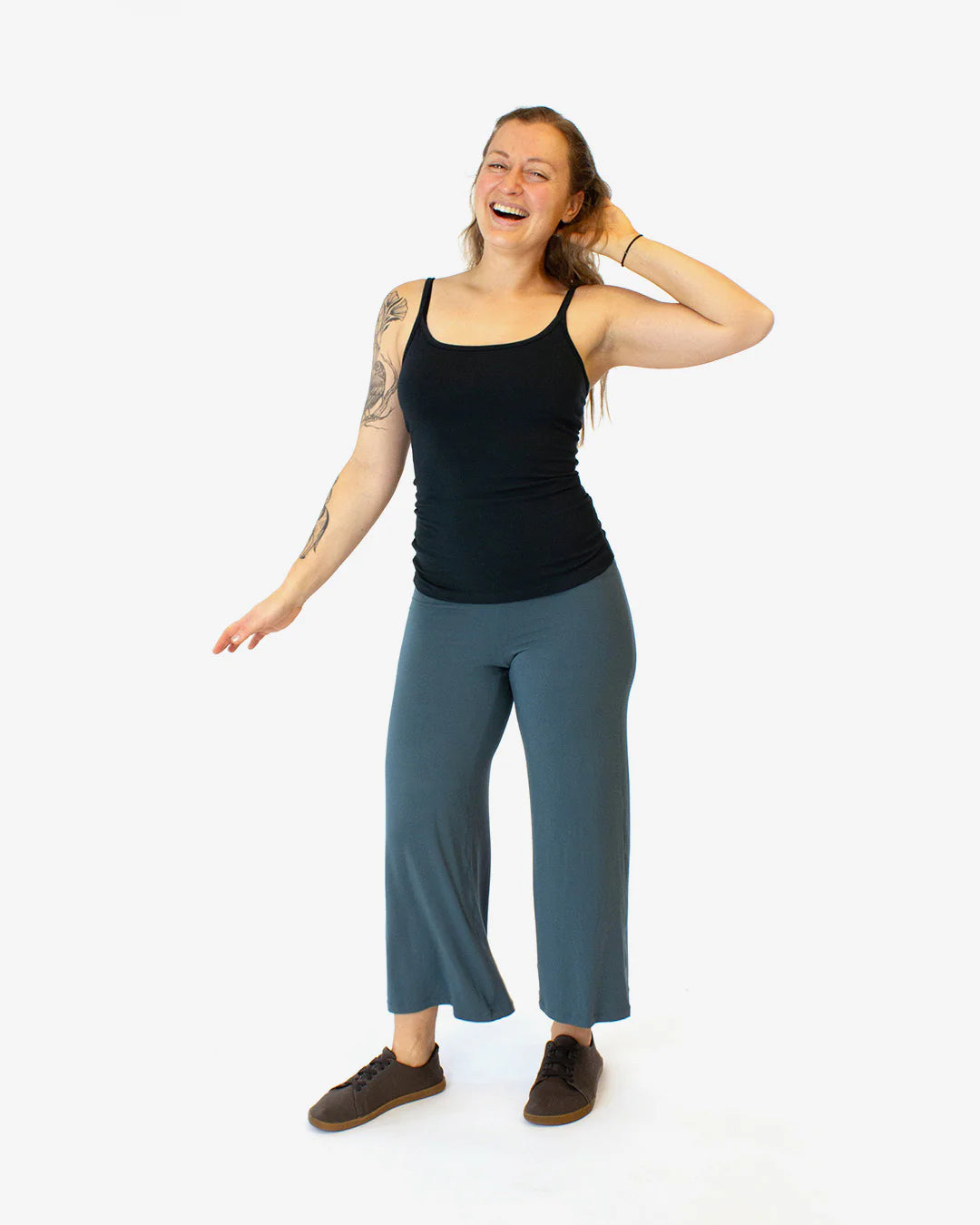 picture of person wearing knit tank