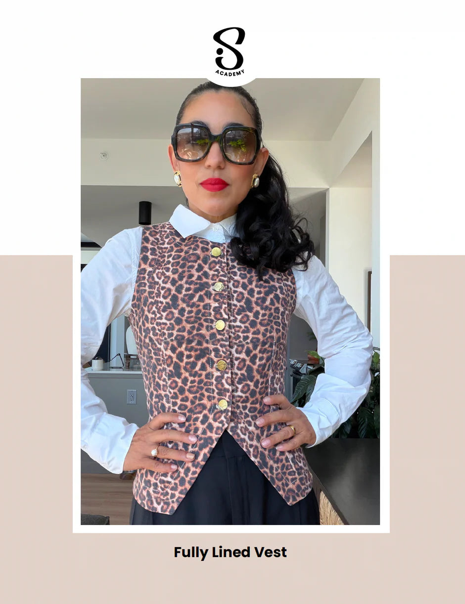 Sew It Academy's Lined Vest